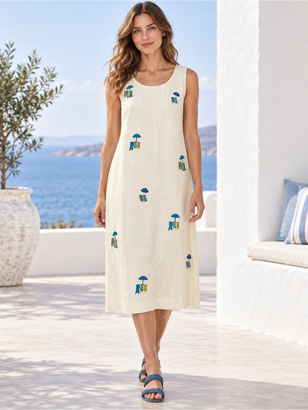 Boho Crochet Bodice Floral Tiered Maxi Dress size 8